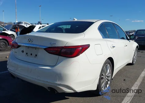 2018 Infiniti Q50 3.0T Luxe from USA, damaged, VIN JN1EV7AR0JM445073